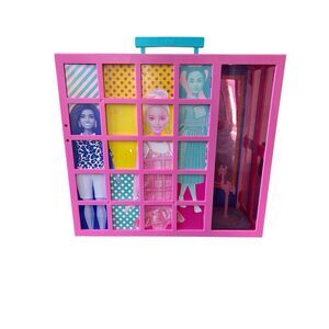 Barbie Mattel Pink Folding Dream Closet‎ Wardrobe Carry Case 2019 Dolls